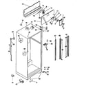 Kenmore 25368842790 cabinet parts diagram