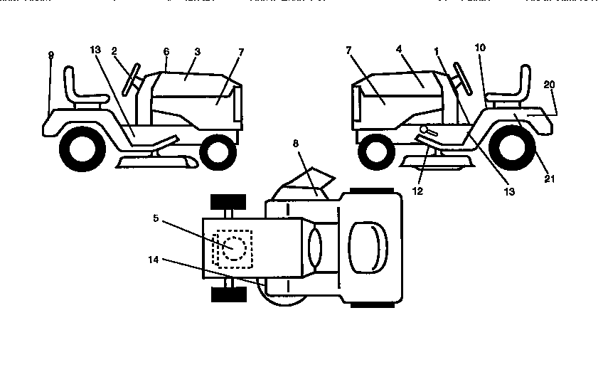 Craftsman 917259547 decals diagram