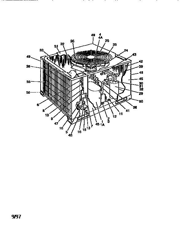 York E1FB090A58 condensing unit diagram