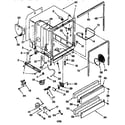 Kenmore 66515955791 tub assembly diagram