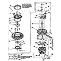 Kenmore 66515955791 pump and motor diagram