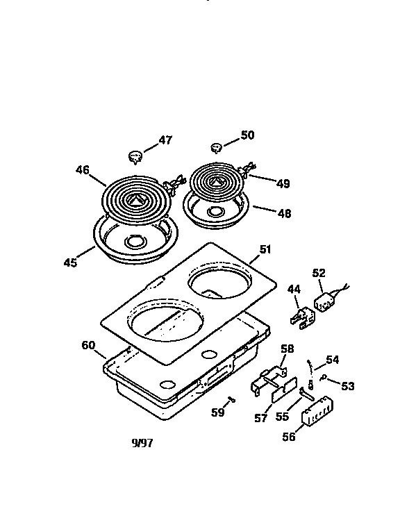 Kenmore 9114272791 911.42045 accessory module diagram