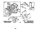 Briggs & Stratton 28Q700 TO 28Q799 cylinder assembly diagram