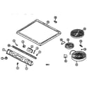 Kenmore 62946775690 top assembly diagram