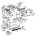 Kenmore 36378285890 cabinet parts diagram