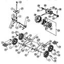 Craftsman 247888500 wheel assembly diagram