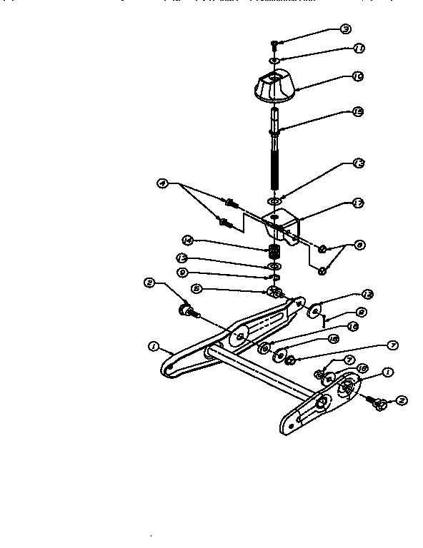 Craftsman 247799630 wheel pivot assembly diagram