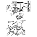 Kenmore 11016612692 machine base diagram