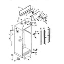 Kenmore 25378847790 cabinet parts diagram