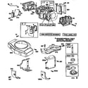 Briggs & Stratton 42A777-1298-01 cylinder assembly and blower housing diagram