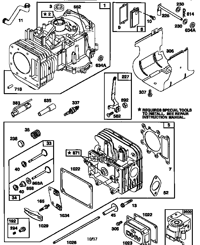 Western Auto 7143A79 cylinder assembly diagram