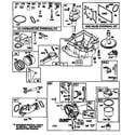 Craftsman 917270643 carburetor and engine base assembly diagram