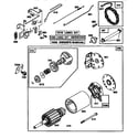 Craftsman 917270643 motor and drive starter diagram