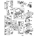 Weed Eater 440501 sump engine assembly diagram