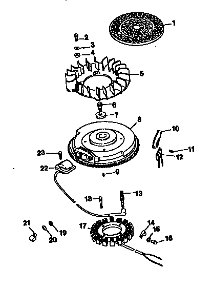Craftsman 917258972 ignition/electrical diagram