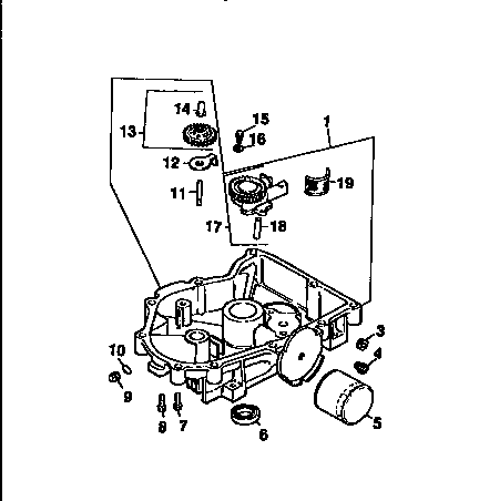 Craftsman 917258972 oil pan/lubrication diagram
