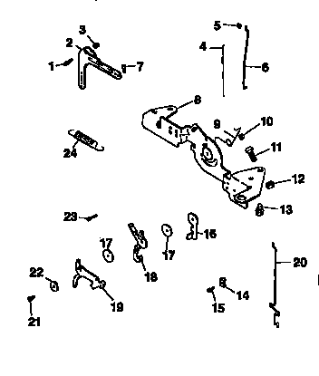 Craftsman 917258972 engine controls diagram