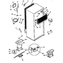 Kenmore 2539366105 unit parts diagram