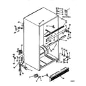 Kenmore 1069712681 cabinet diagram