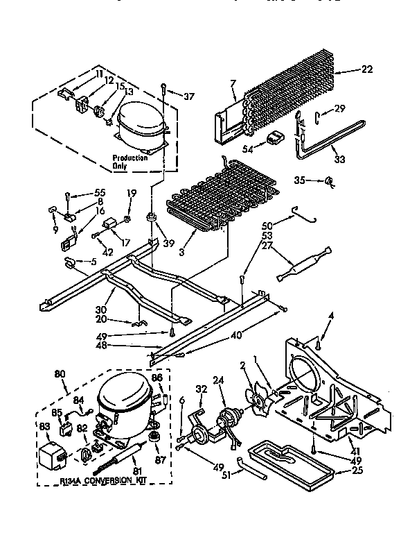 Kenmore 1069712611 unit diagram
