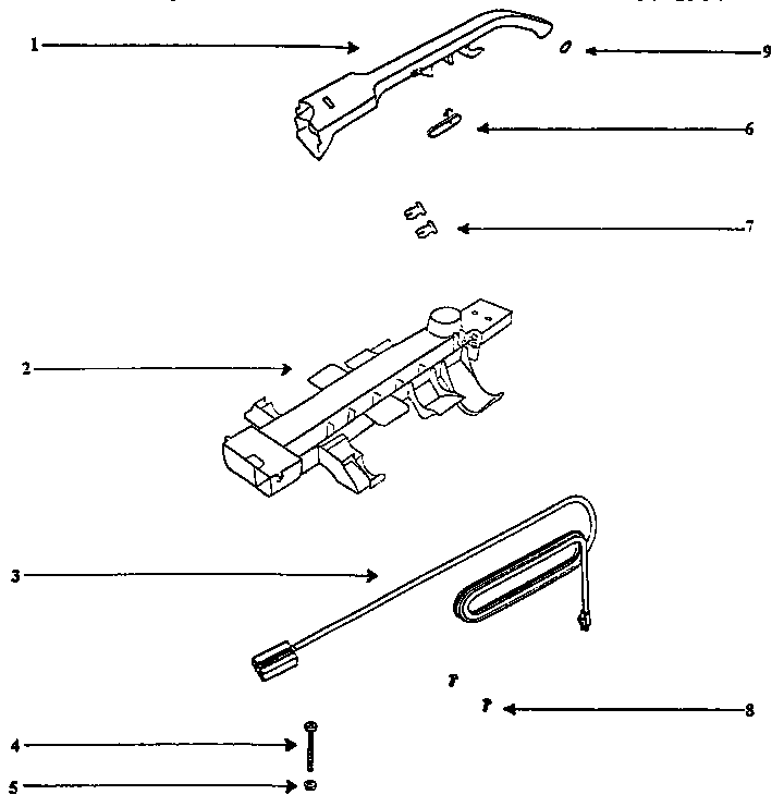 Eureka 7608BT handle diagram