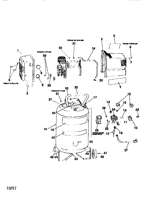 Craftsman 919165220 air compressor diagram