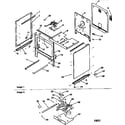 Amana ART6110W/P1143429NW cabinet diagram