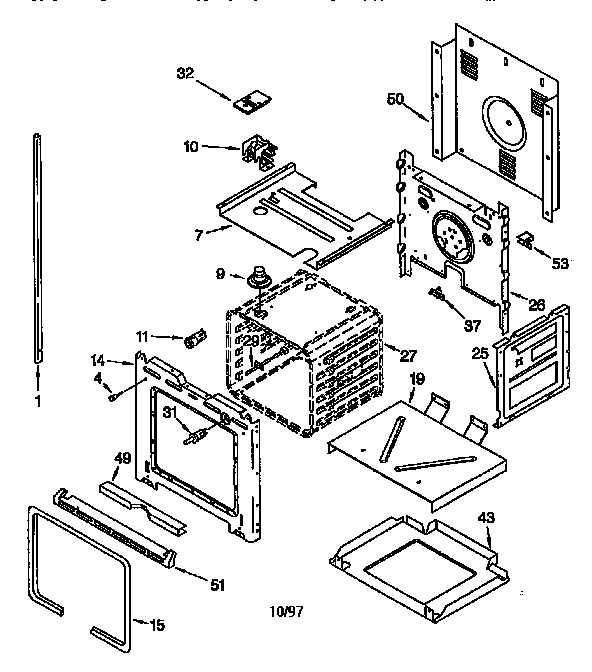 Whirlpool RBD275PDQ4 lower oven diagram