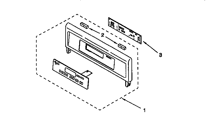 Whirlpool RBD275PDQ4 control panel diagram