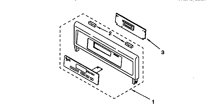 Whirlpool RBD276PDQ4 control panel diagram