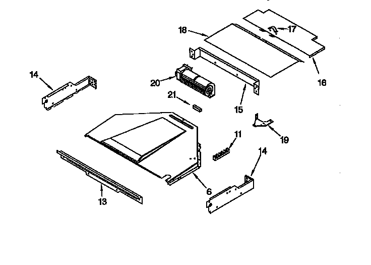 Whirlpool RBD276PDQ4 top venting diagram