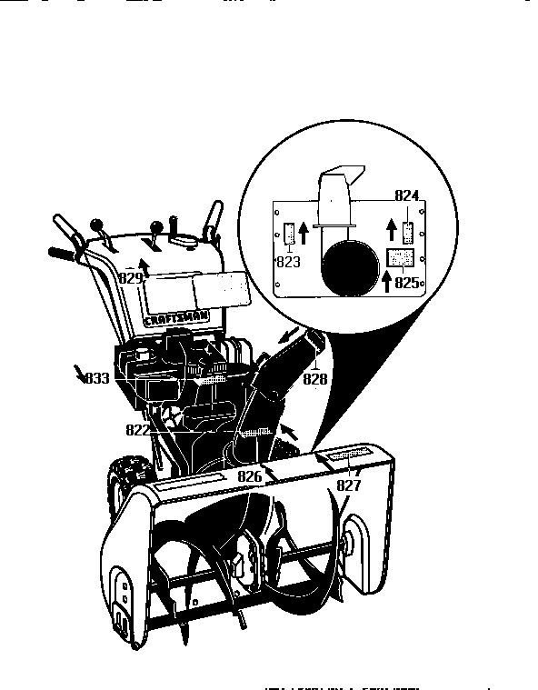 Craftsman 536886220 decals diagram