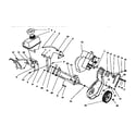 Lawn-Boy 320 (28220-8900001 & UP) engine&frame asm 288220 (recoil) diagram
