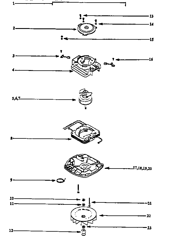 Eureka C2194B field assembly diagram