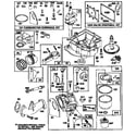 Craftsman 917258110 carburetor and base engine assembly diagram