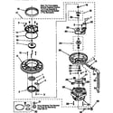 Kenmore 66517755790 pump and motor diagram