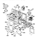 Kenmore 72167681790 interior (1) diagram