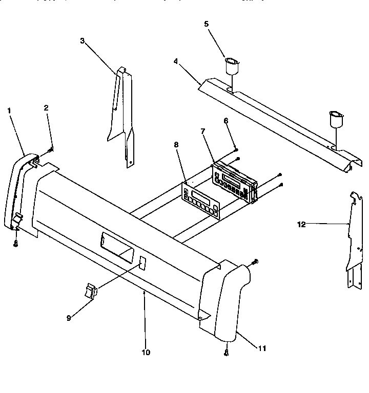 Amana ARG7600L-P1143321NL backguard diagram