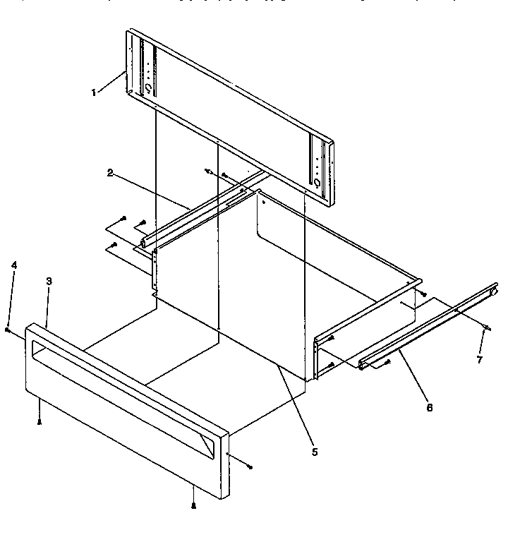 Amana ARG7600L-P1143321NL storage door diagram