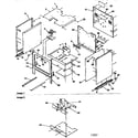 Amana ARG7600W-P1143321NW cabinet diagram
