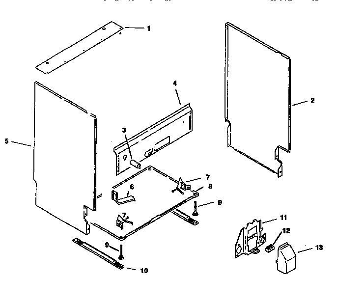 Bosch SMU2046 frame diagram