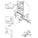 Kenmore 59677275790 insulation and roller assembly diagram