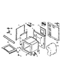 Kenmore 6294576 body (serial prefix 11) diagram