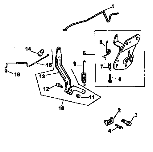Craftsman 917271041 engine controls diagram