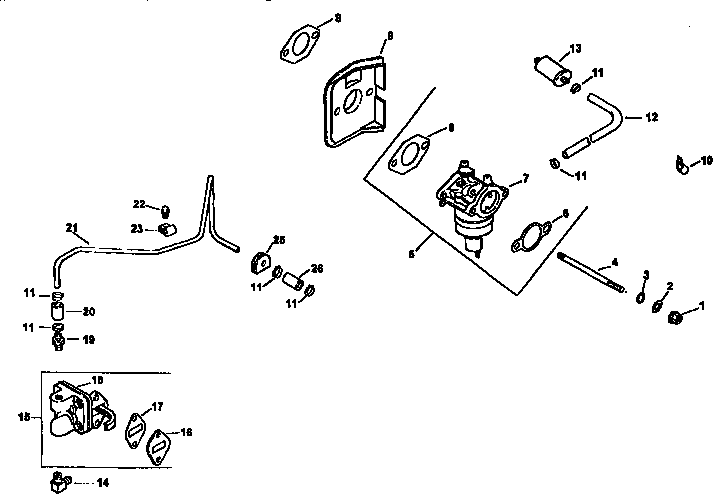 Craftsman 917271041 fuel system diagram