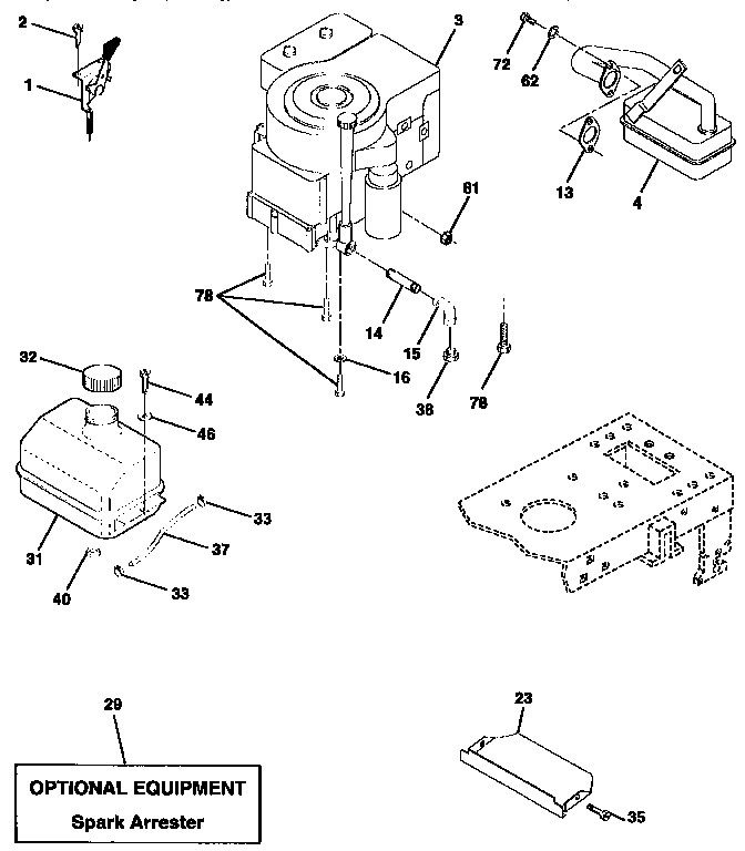 Craftsman 917270620 engine diagram