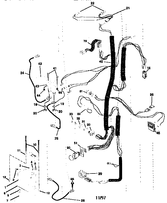 Craftsman 917258693 electrical diagram