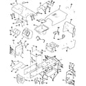 Craftsman 917258684 chassis and enclosures diagram