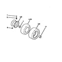 Craftsman 917258684 wheels and tires diagram