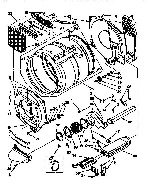 Kenmore 11068944890 bulkhead diagram